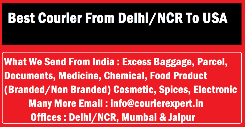 courier charges to usa, cargo plarcel services to usa, courier to usa