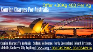 Courier Charges Australia From Delhi