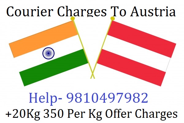 Courier Charges For Austria From Jaipur