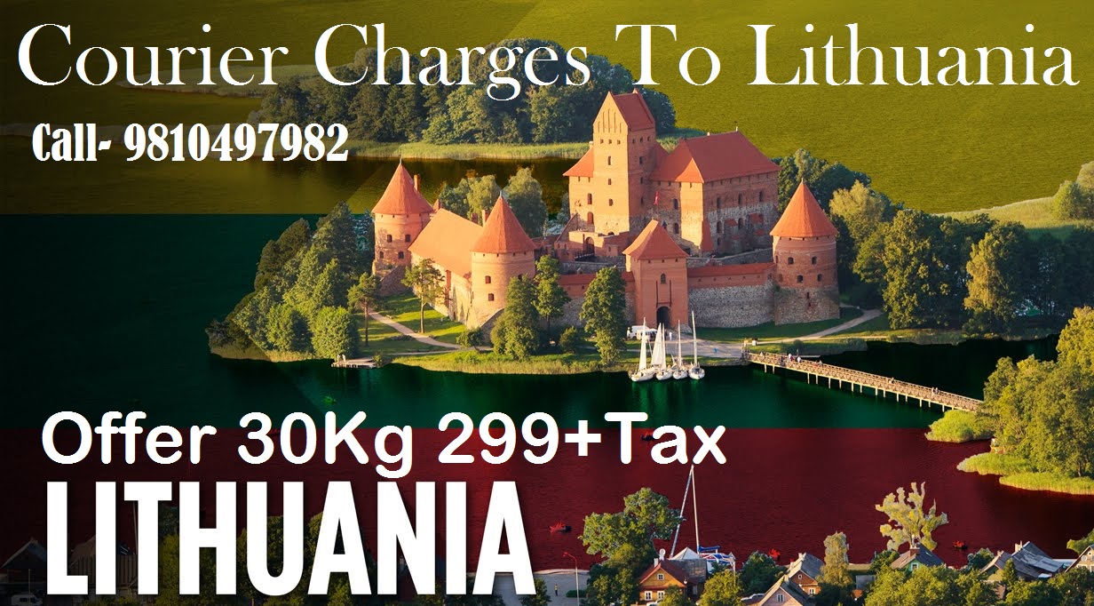 Courier Charges Lithuania From Delhi