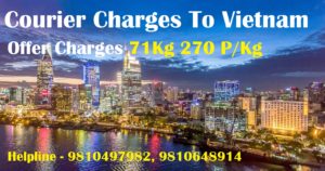 Courier Charges For Ho Chi Minh From Delhi