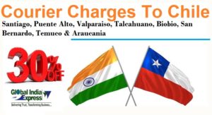 Courier Charges To Chile From Delhi