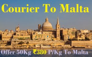 Courier Charges To Malta From Jaipur