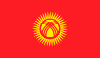 Flag of Kyrgyzstan