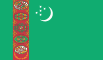 Flag of Turkmenistan